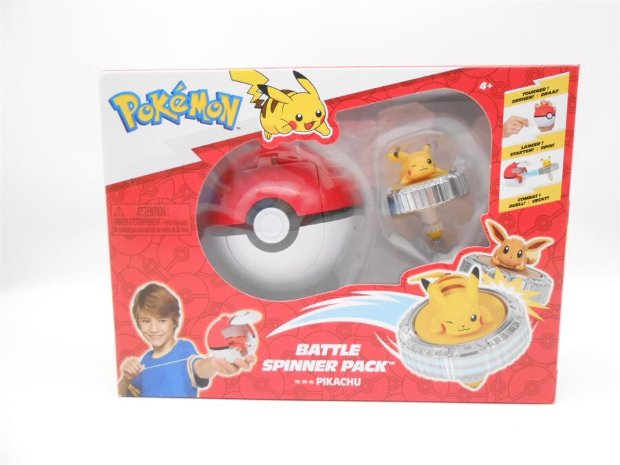 2x Pokémon Battle Spinner Pack Schiggy und Pikachu Neu