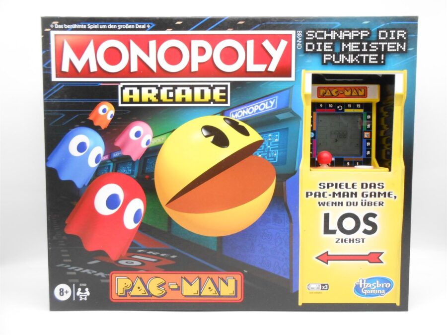 Monopoly PAC-MAN Arcade Hasbro Gaming Neu