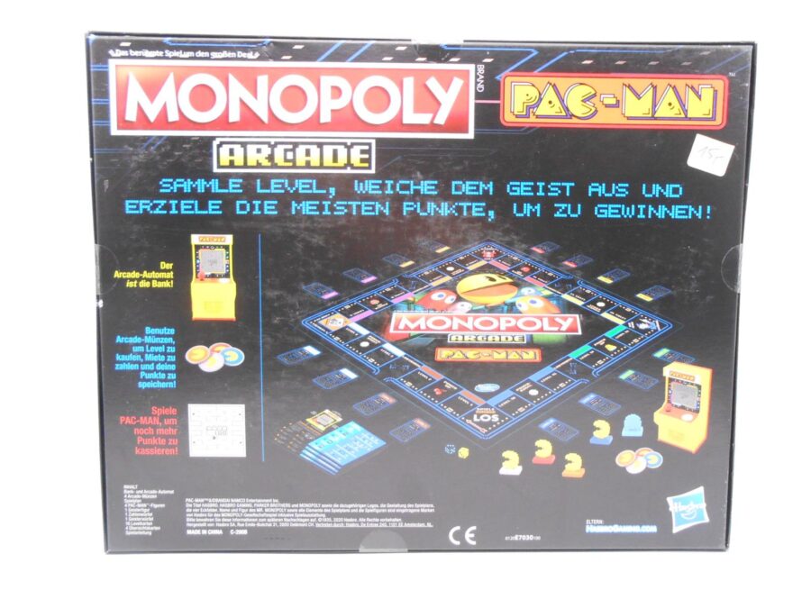 Monopoly PAC-MAN Arcade Hasbro Gaming Neu