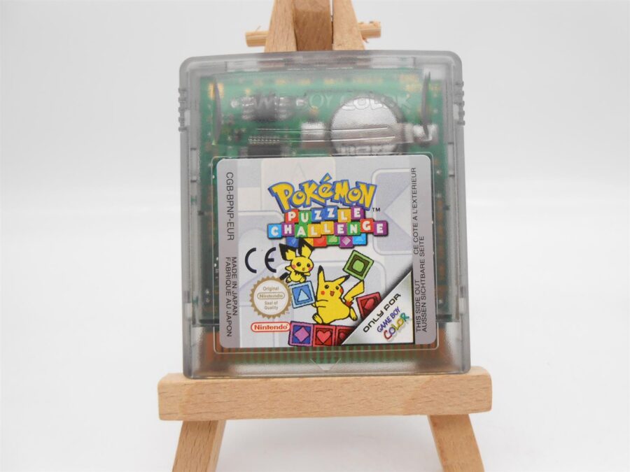 Nintendo GameBoy Color Pokemon Puzzle Challenge