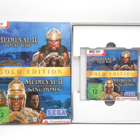PC Total War : Medieval 2- Gold Edition Deutsch "Big" Box