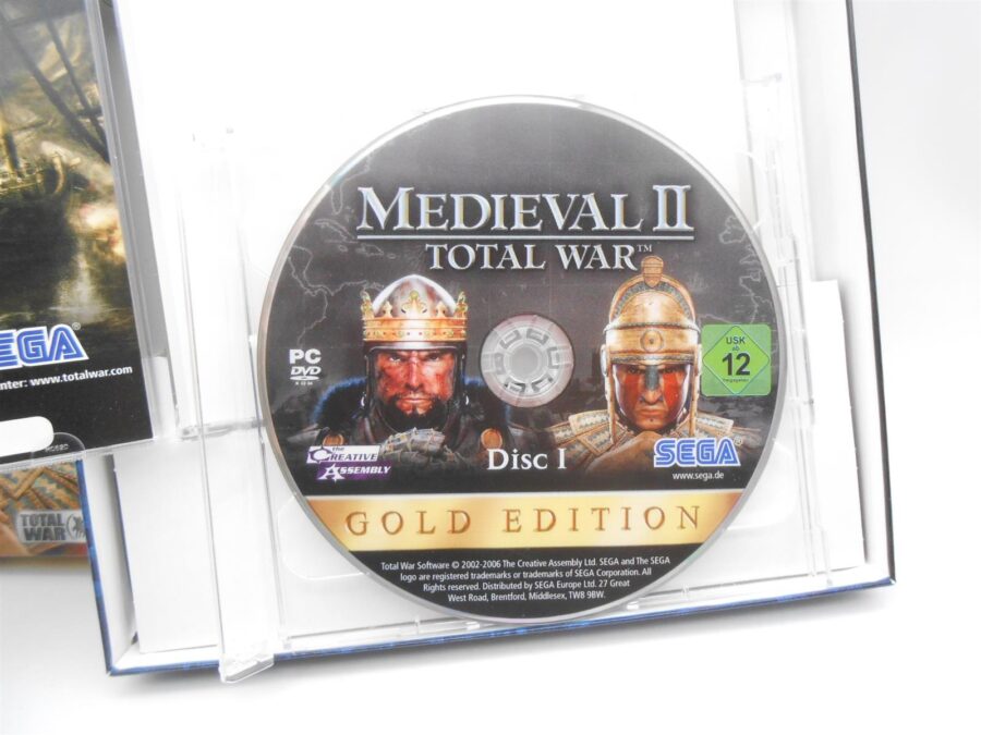 PC Total War : Medieval 2- Gold Edition Deutsch "Big" Box