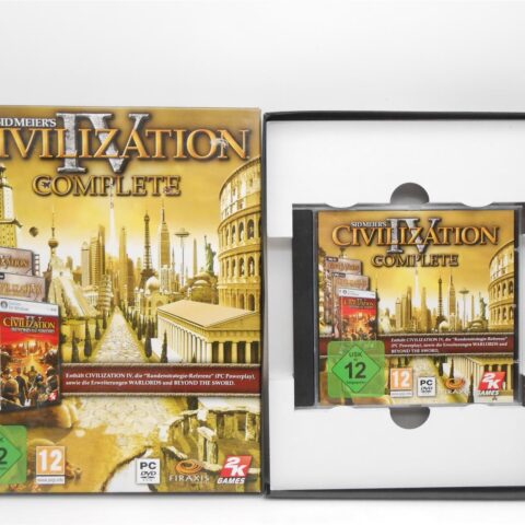 PC ZIVILIZATION 4 COMPLETE Deutsch "Big" Box