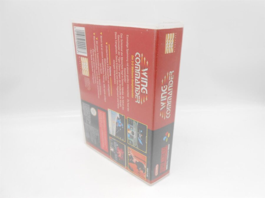 Super Nintendo SNES Spiel Wing Commander Modul & Anleitung