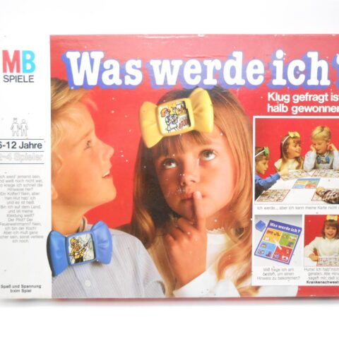 Was werde ich? Brettspiel Kinderspiel Vintage MB vollständig
